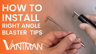 How to Install Vaniman Right Angle Tips [upl. by Balough302]