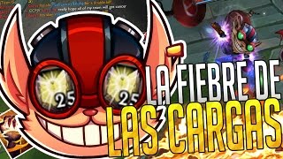 LA FIEBRE DE LAS CARGAS ZIGGS JUNGLA ESTA OP 25 CARGAS LEE SIN FLAMEANDO INTENSO [upl. by Nealey708]