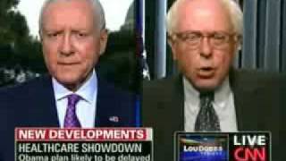 Sen Bernie Sanders Gives Orrin Hatch a Nice Big Helping of STFU Over Health Care Reform [upl. by Ardek]