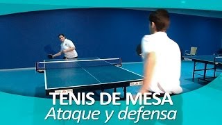 TENIS DE MESA 8 Ataque y defensa [upl. by Favianus584]