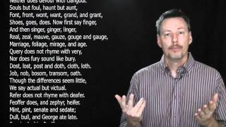 The Chaos Of English Pronunciation by Gerard Nolst Trenité [upl. by Barbara553]