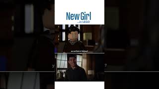 Lego New Girl  We Kissed A Little Comparison lego newgirl blender animation funny parody [upl. by Yruama]