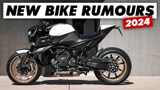 12 Exciting New Motorcycle Rumours For 2024 Honda Triumph Yamaha Enfield [upl. by Haleehs]