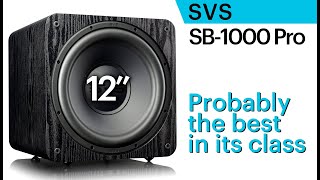 SVS SB1000 Pro Affordable 12quot subwoofer Probably the best in its class [upl. by Krissie]