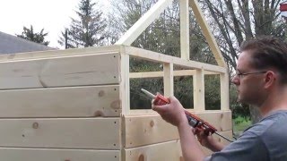 Tiny House Build AKA Childs Playhouse Part 1 [upl. by Phillipe]