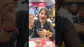 Rs 100 Food Challenge In KFC 😱🍗 100 rs food Challenge At KFC shorts ashortaday [upl. by Aibara]