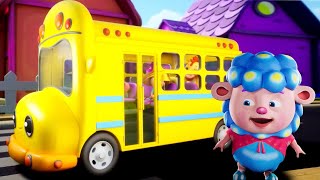 Wheels On The Bus School Bus and Preschool Song for Children [upl. by Yreneh]