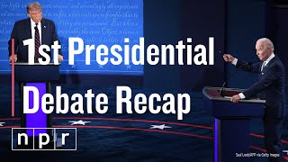 Takeaways From The 1st Presidential Debate  NPR [upl. by Jewett]