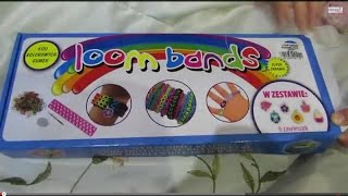 Instrukcja robienia bransoletki z gumki roszpunki quot Loom bands quot przez dzieci [upl. by Hetti]