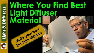 Where You Find Best Light Diffuser Materials [upl. by Frodin]