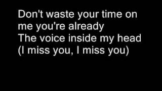 Blink 182I miss you Lyrics [upl. by Wesle]