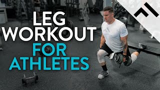 Full Leg Workout for Athletes  Day from the Athlete Program [upl. by Shargel]