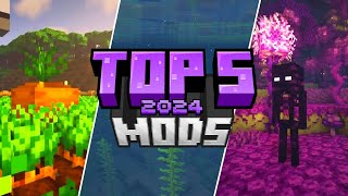 Top 5 BIOME amp TERRAIN Minecraft Mods 2024 120  Forge amp Fabric [upl. by Ybrek169]