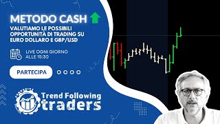 Metodo Cash  Valutiamo le possibili opportunità di Trading su Euro Dollaro e GbpUsd  Forex [upl. by Antonia]