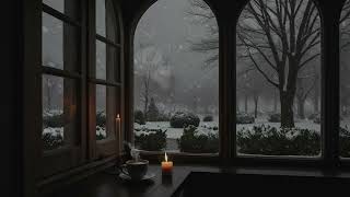 music to makes romanticize study on a snowy day dark academia playlist [upl. by Adimra]