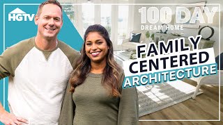 Designing a House for a Big Family in Plant City FL  100 Day Dream Home  HGTV [upl. by Ariana]