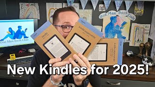 Meet the new 2025 Kindle eReaders [upl. by Yrocal]