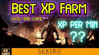 Sekiro  Best XP Farm 2024 late game [upl. by Leese]