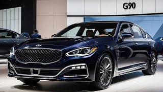 2025 Genesis g90 Review Luxury Power and Style Combined [upl. by Inahc601]