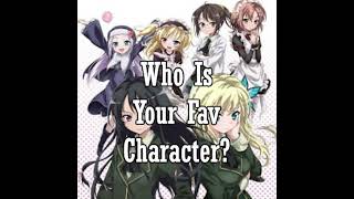 Who is your Favorite Haganai I dont have many friends Character bokuwatomodachigasukunai [upl. by Aramoy]