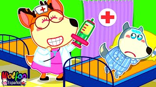 Wolfoo Vamos al Doctor🚑👨‍⚕️ El bebé se enfermó  Videos educativos para niños  Wolfoo en español [upl. by Aliuqat233]