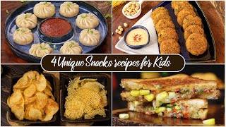 Easy Snacks Recipes for Kids  Evening Snacks Recipe  Instant Snacks at Home  Veg Snacks for Party [upl. by Joses]