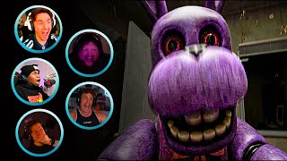 Gamers Reactions to Chica and Bonny Jumpscares  Freddys Reanimated [upl. by Eiromem429]