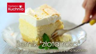 Sernik z rosą 🍰  Dorota Kamińska [upl. by Hector]