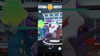 Water vs Fire My Gyarados vs Alolan Marowak in Team Rocket Battle [upl. by Grosz]