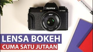 Pilihan Lensa Bokeh Murah Mantap  Review Meike 35mm F17 Indonesia [upl. by Rossen]