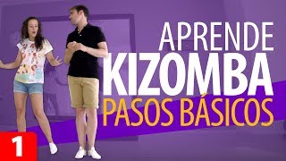 Aprender Kizomba  Como Fazer o Passo Básico Correctamente [upl. by Katalin821]