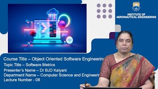 Software Metrics by Dr BJD Kalyani [upl. by Noiz255]