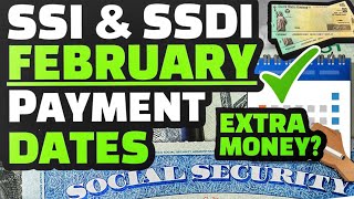 SOCIAL SECURITY STIMULUS CHECK FEBRUARY 2023 SOCIAL SECURITY SSI SSDI PAYMENT SCHEDULE EXTRA MONEY [upl. by Ecirtnuahs447]