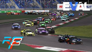 rFactor 2  EVAL 2022 NB Quality GT  Round 3  Bahrain [upl. by Hoy450]