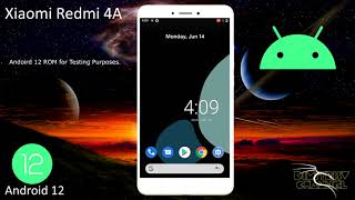 Android 12 for Xiaomi Redmi 4A [upl. by Garrick]