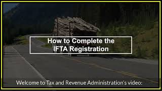 How to complete the IFTA registration [upl. by Ottinger]