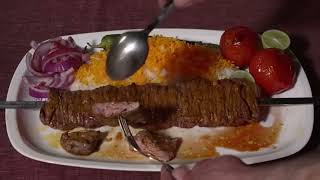 Churrasco estrangeiroChurrasco extranjeroBarg kebab marinated beef or lamb kebab [upl. by Airemat]