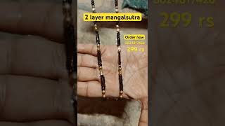 Mangalsutra design gold mangalsutradesign weddingjewellery fashion viralvideo [upl. by Nellak]