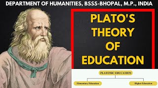 Platos Theory of Education  AIM OF PLATONIC EDUCATION  SPARTAN ATHENIAN SYSTEM OF EDUCATION [upl. by Enitnemelc858]