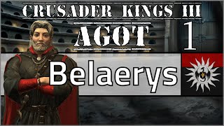 House Belaerys Crusader Kings III A Game of Thrones 1 [upl. by Inobe]