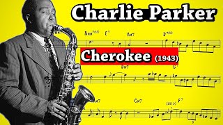 The Only Bebop Solo You NEED to Know  Charlie Parker  Cherokee solo Transcription 1943 [upl. by Blackstock]