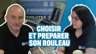 Comment choisir et préparer un rouleau avant de peindre [upl. by Oyam]