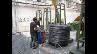 hydraulic wire payoff [upl. by Yolande]