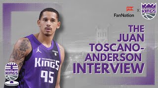 1on1 Interview With NBA Champion Juan ToscanoAnderson  Inside The Kings [upl. by Anelleh]