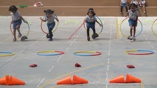 Preschool Sports Day at Chitrakoota School Bangalore [upl. by Kendyl]