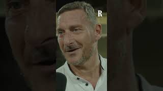 TOTTI quotLidea di TORNARE in campo Non è uno scherzoquot [upl. by Kir651]