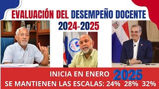 Evaluación de Desempeño Docente 20242025 Todo lo que Tiene que Saber [upl. by Wittenburg]