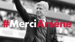 FULL Arsene Wenger Emirates farewell speech to the fans [upl. by Nosiram]