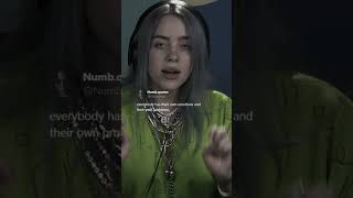 Billie Eilish interview [upl. by Bogoch]