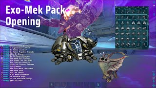 ExoMek Pack Opening 2🔝 quotThe easiest way to get insane lootquot  Ark Official PC  Small Tribes [upl. by Annawad]